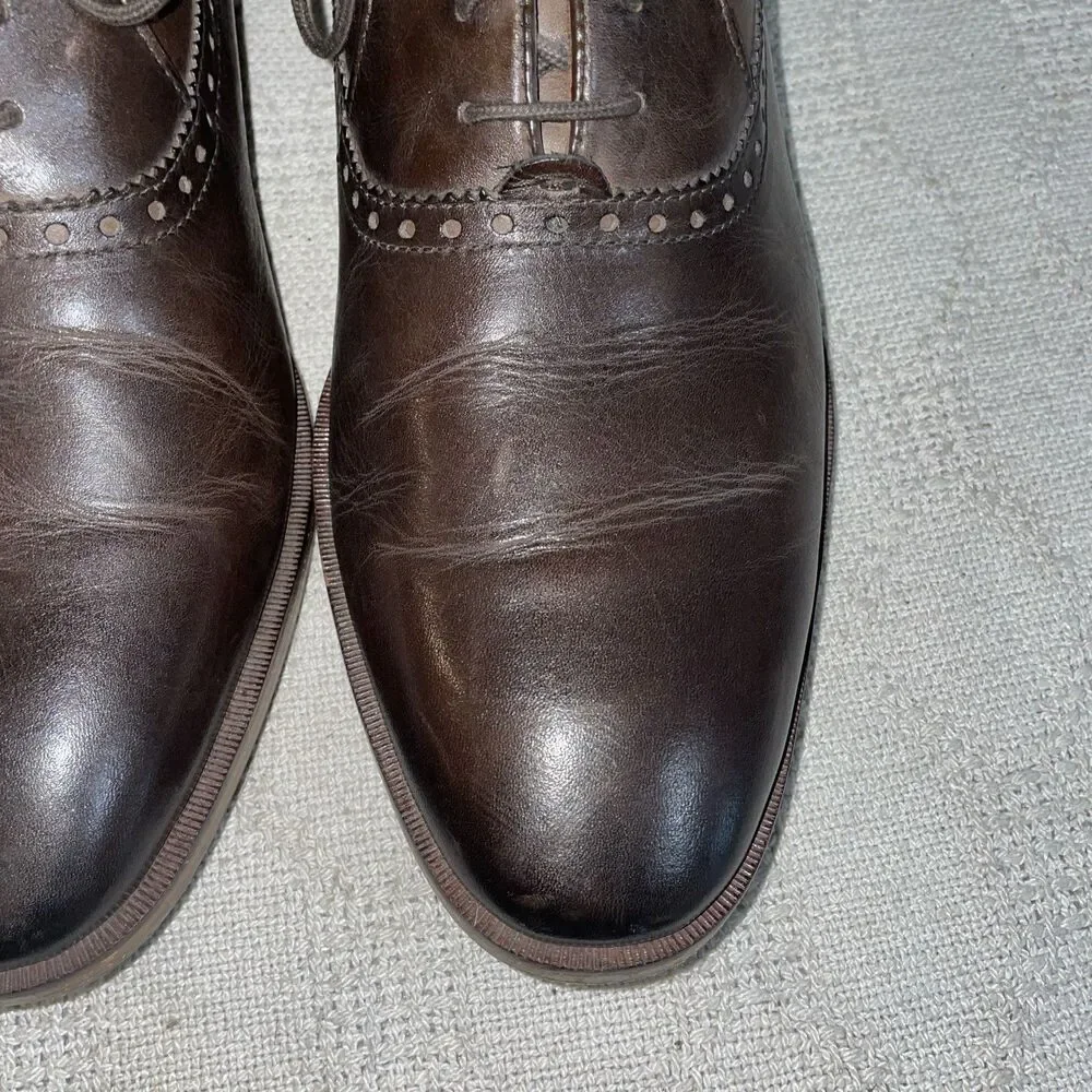 Cole Haan Men’s Dress Shoes Size 12 M Brown Leather Business Formal City